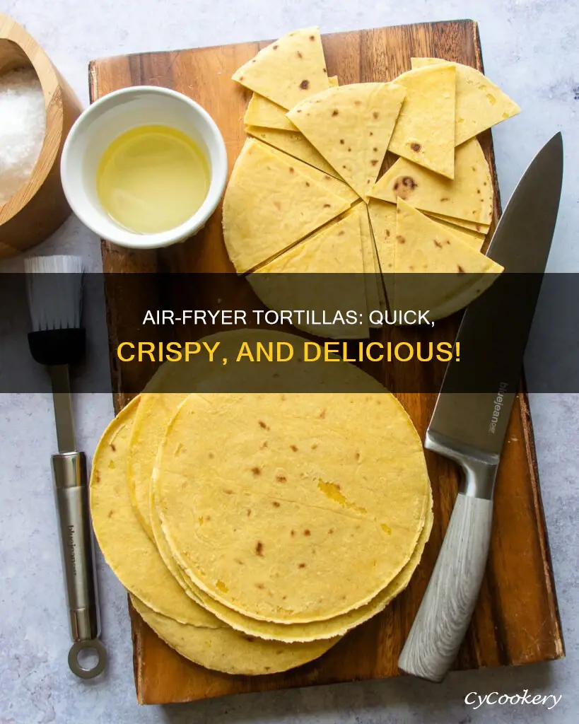 can you put tortillas in the air fryer