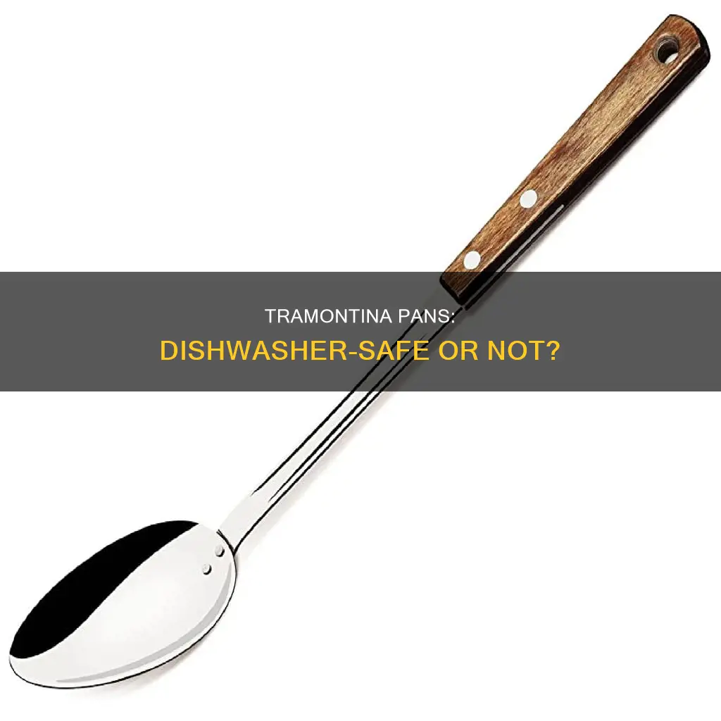 can you put tramontina pans in the dishwasher
