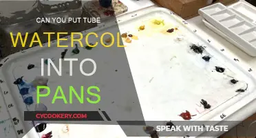 Transferring Tube Watercolors to Pans: A Smart Storage Solution