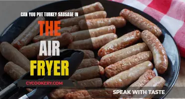 Air-Fryer Turkey Sausage: Quick, Easy, and Delicious!