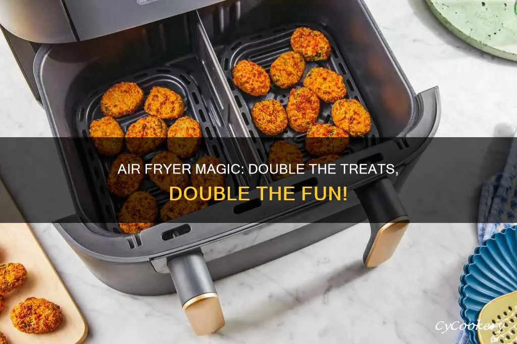 can you put two different things in air fryer