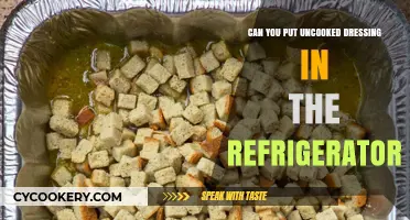 Refrigerating Uncooked Dressing: Safe Storage Tips for Fresh Salads