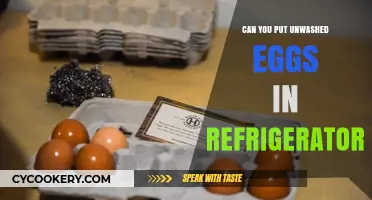 Unwashed Eggs in the Fridge: Safe or Risky Practice?