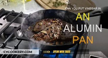 Aluminum Pans and Vinegar: Safe or Not?