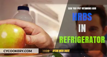 Should You Refrigerate Vitamins and Herbs? Storage Tips Revealed