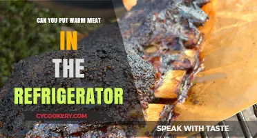 Warm Meat in the Fridge: Safe Practices and Cooling Tips