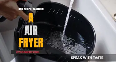 Air Fryer and Water: A Safe Combination?