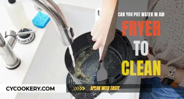 How to Clean an Air Fryer with Water?