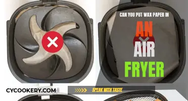 Wax Paper in an Air Fryer: Safe or Not?