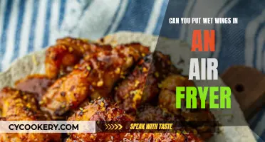 Air Fryer Wet Wings: Is It Possible?