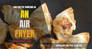 Air-Fryer Wontons: A Healthy, Crispy Treat?