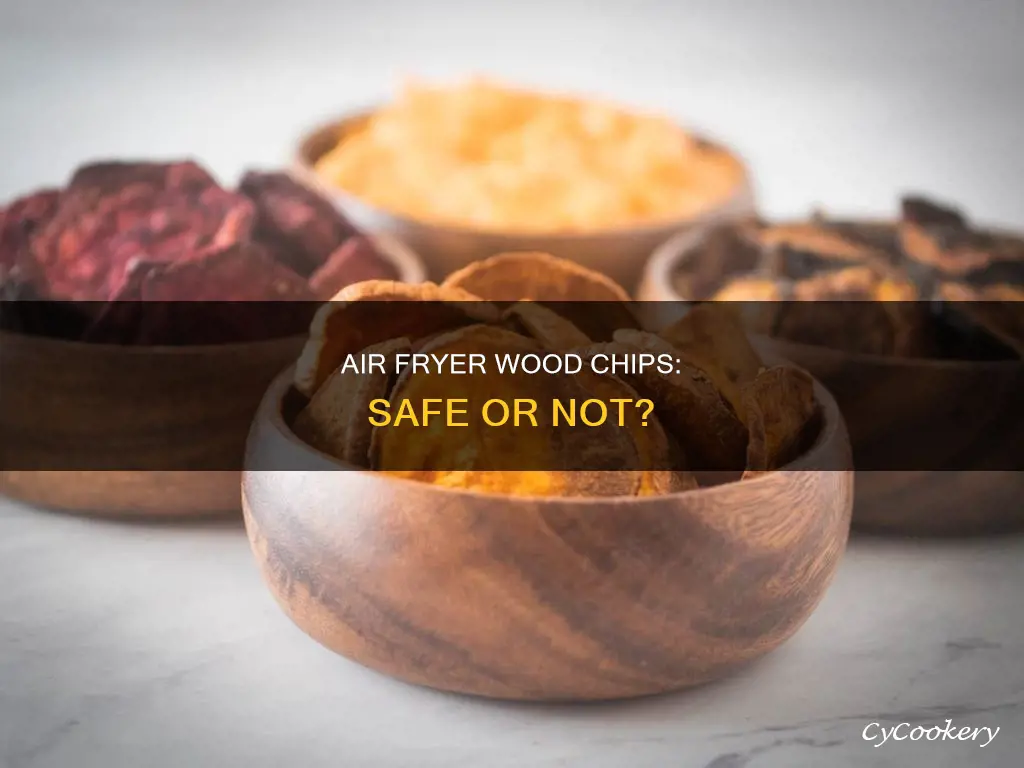 can you put wood chips in air fryer