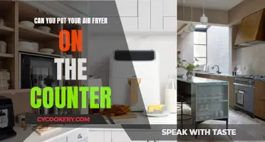 Air Fryer Counter Placement: Is It Safe?