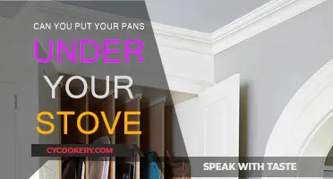Storing Pans Under the Stove: A Good Idea?