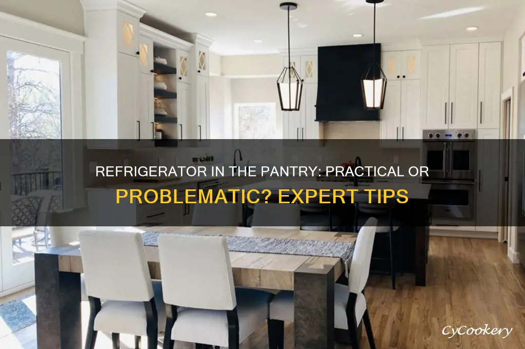 can you put your refrigerator in the pantry