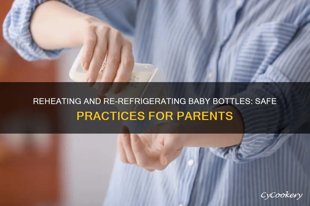 can you re refrigerate a warmed bottle
