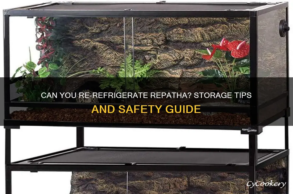 can you re refrigerate repatha