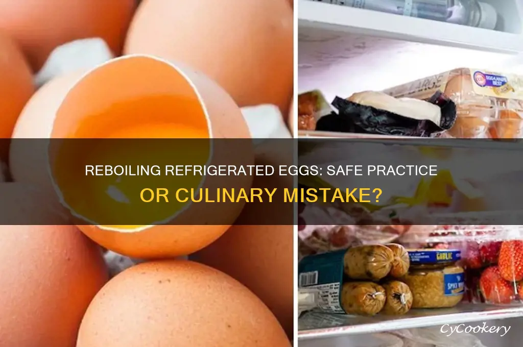 can you reboil eggs after refrigeration