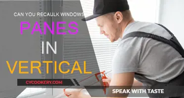 Caulking Windows: Vertical Panes, Any Tips?