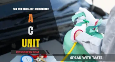 Recharging Your AC Unit: A Guide to Refrigerant Recharge