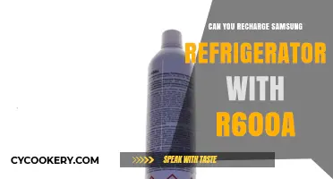 Recharging Samsung Refrigerators with R600a: A Comprehensive Guide