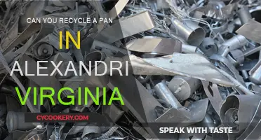 How to Recycle Pans in Alexandria, Virginia?