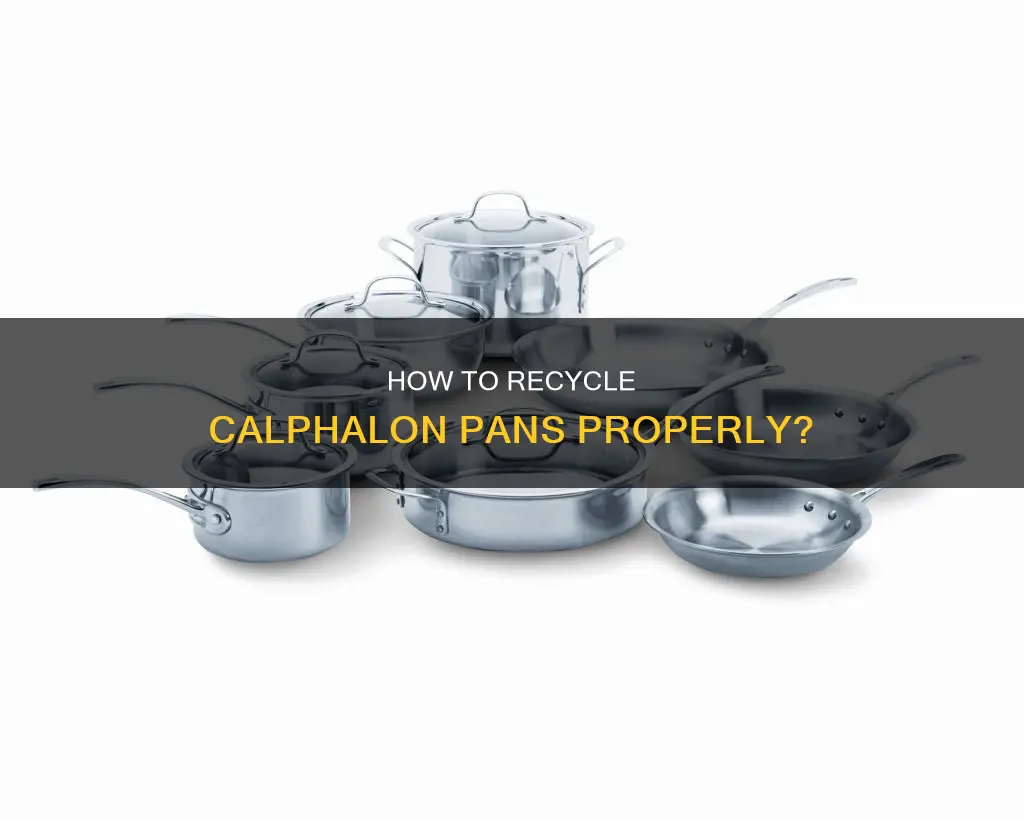can you recycle calphalon pans