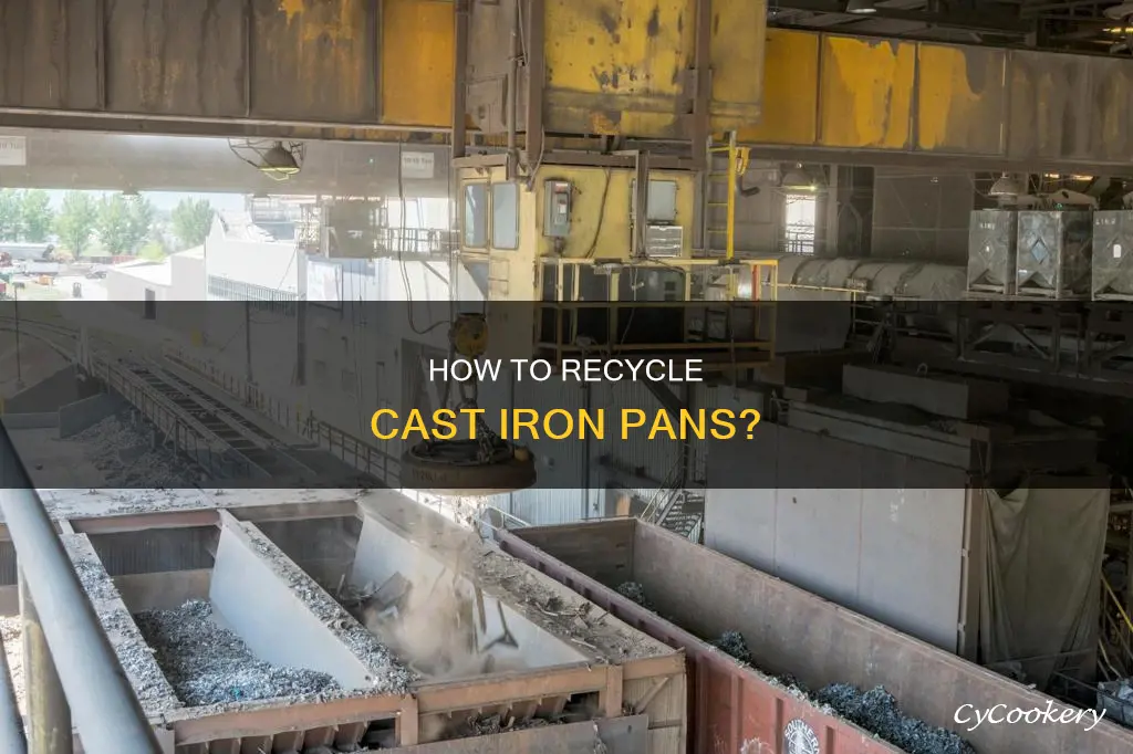 can you recycle cast iron pans