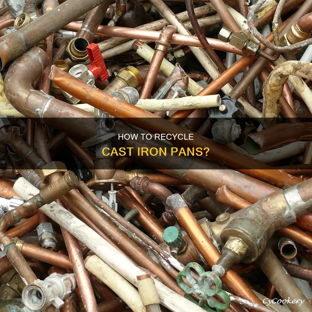 can you recycle castiron pans