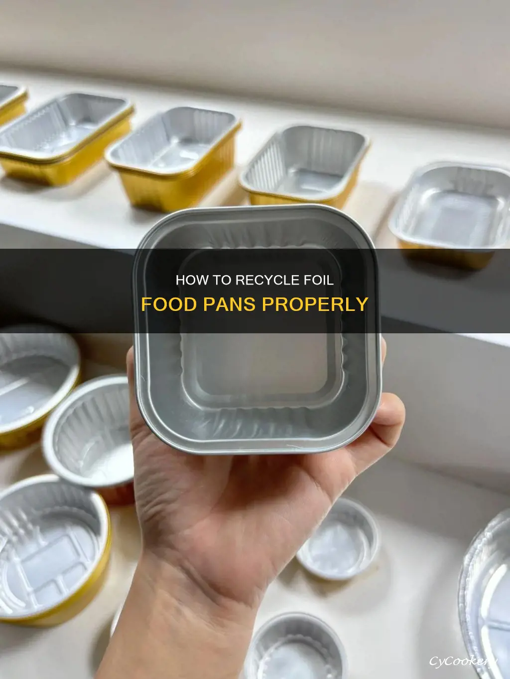 can you recycle foil food pans