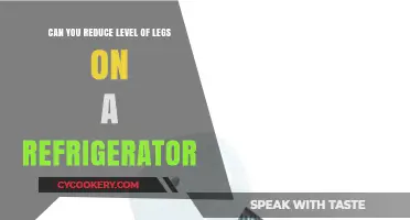 Adjusting Refrigerator Leg Height: Can You Lower Your Fridge's Stance?