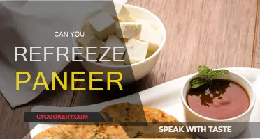 Refreezing Paneer: Is It Safe?
