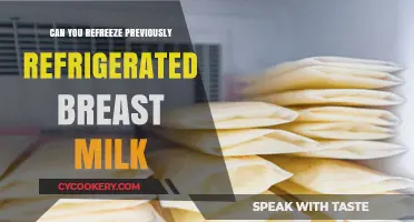 Refreezing Breast Milk: Safety Tips for Previously Refrigerated Milk