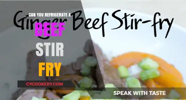 Refrigerating Beef Stir Fry: Tips for Safe and Delicious Leftovers