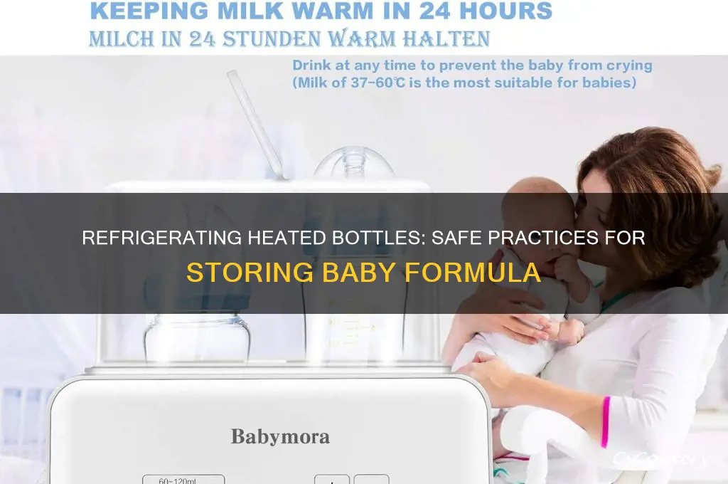 can you refrigerate a bottle after it
