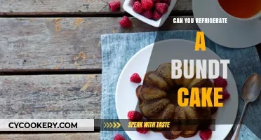 Refrigerating Bundt Cake: Tips for Freshness and Storage Best Practices