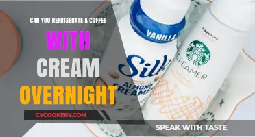 Refrigerating Coffee with Cream Overnight: Safe or Spoiled?