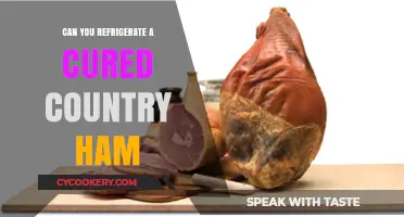 Refrigerating Cured Country Ham: Best Practices for Storage and Safety