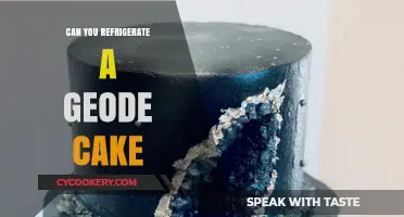 Refrigerating Geode Cakes: Tips for Preserving Your Edible Gemstone Masterpiece