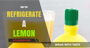 Refrigerating Lemons: Best Practices for Freshness and Longevity