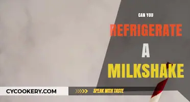 Refrigerating Milkshakes: Tips for Storing and Enjoying Later