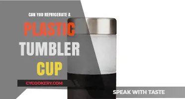 Refrigerating Plastic Tumbler Cups: Safe Practices and Tips