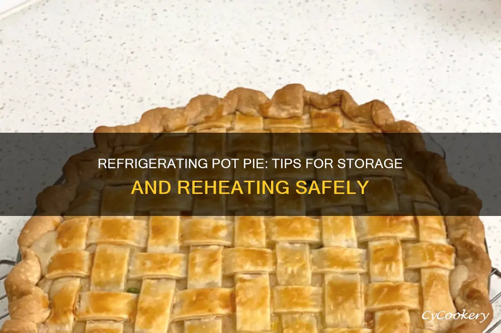 can you refrigerate a pot pie