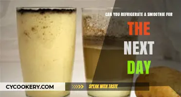 Refrigerating Smoothies: Tips for Freshness and Next-Day Enjoyment
