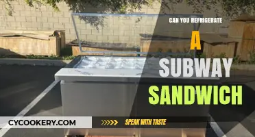 Refrigerating Subway Sandwiches: Best Practices for Freshness and Safety