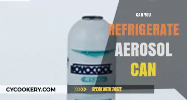 Refrigerating Aerosol Cans: Safe Practice or Risky Mistake?