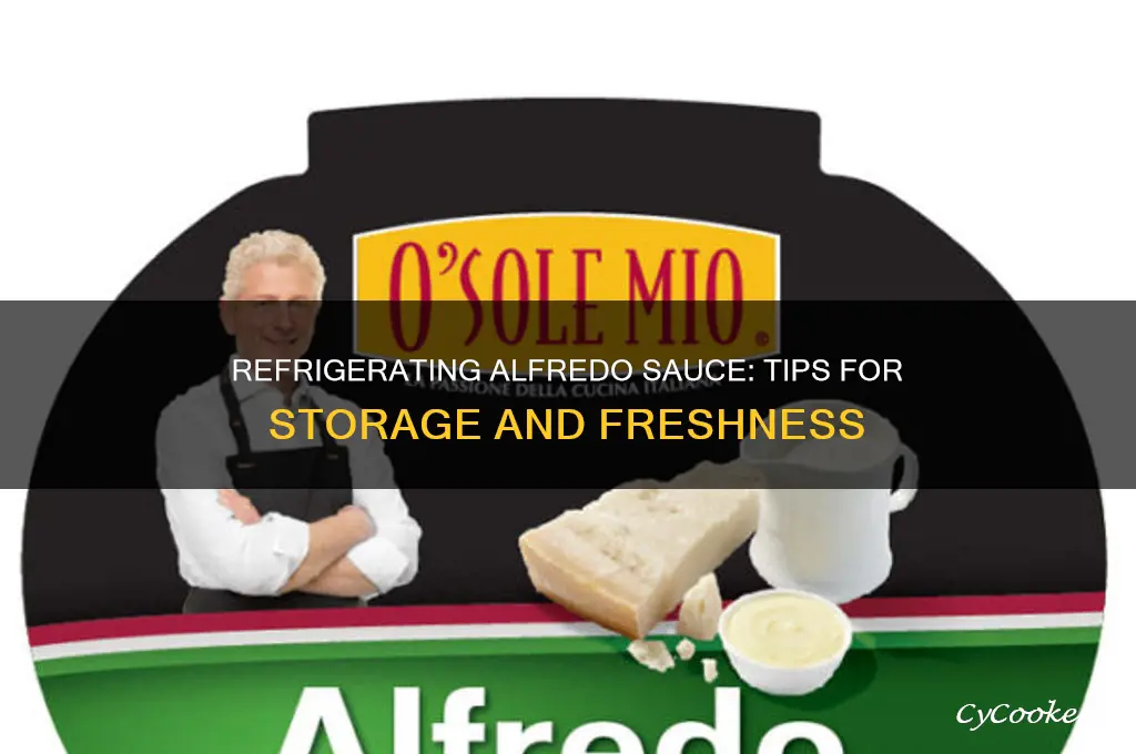 can you refrigerate alfredo sauce