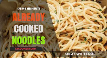 Refrigerating Cooked Noodles: Tips for Safe and Delicious Leftovers