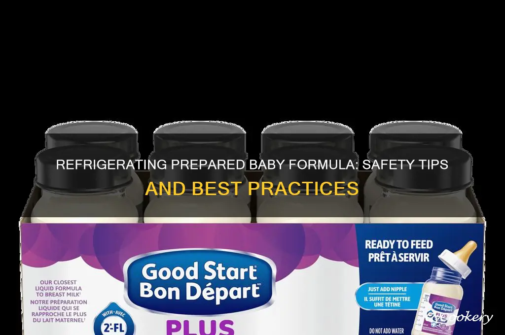 can you refrigerate already made formula