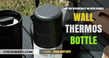 Refrigerating Open Double Wall Thermos Bottles: Safe or Risky?